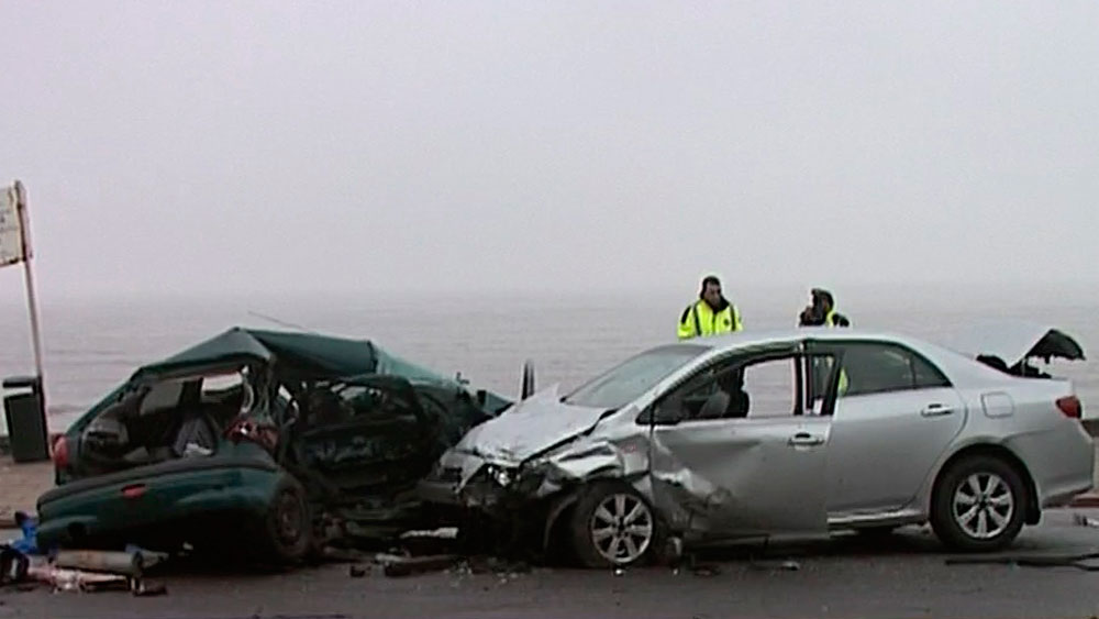 Dos fallecidos tras accidente en la Rambla de Montevideo - Teledoce.com
