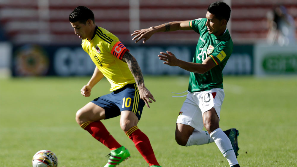 Colombia derrotó 3 a 2 a Bolivia en La Paz - Teledoce.com
