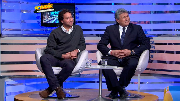 Alberto y Martín Kesman ¡sonrisas en familia!