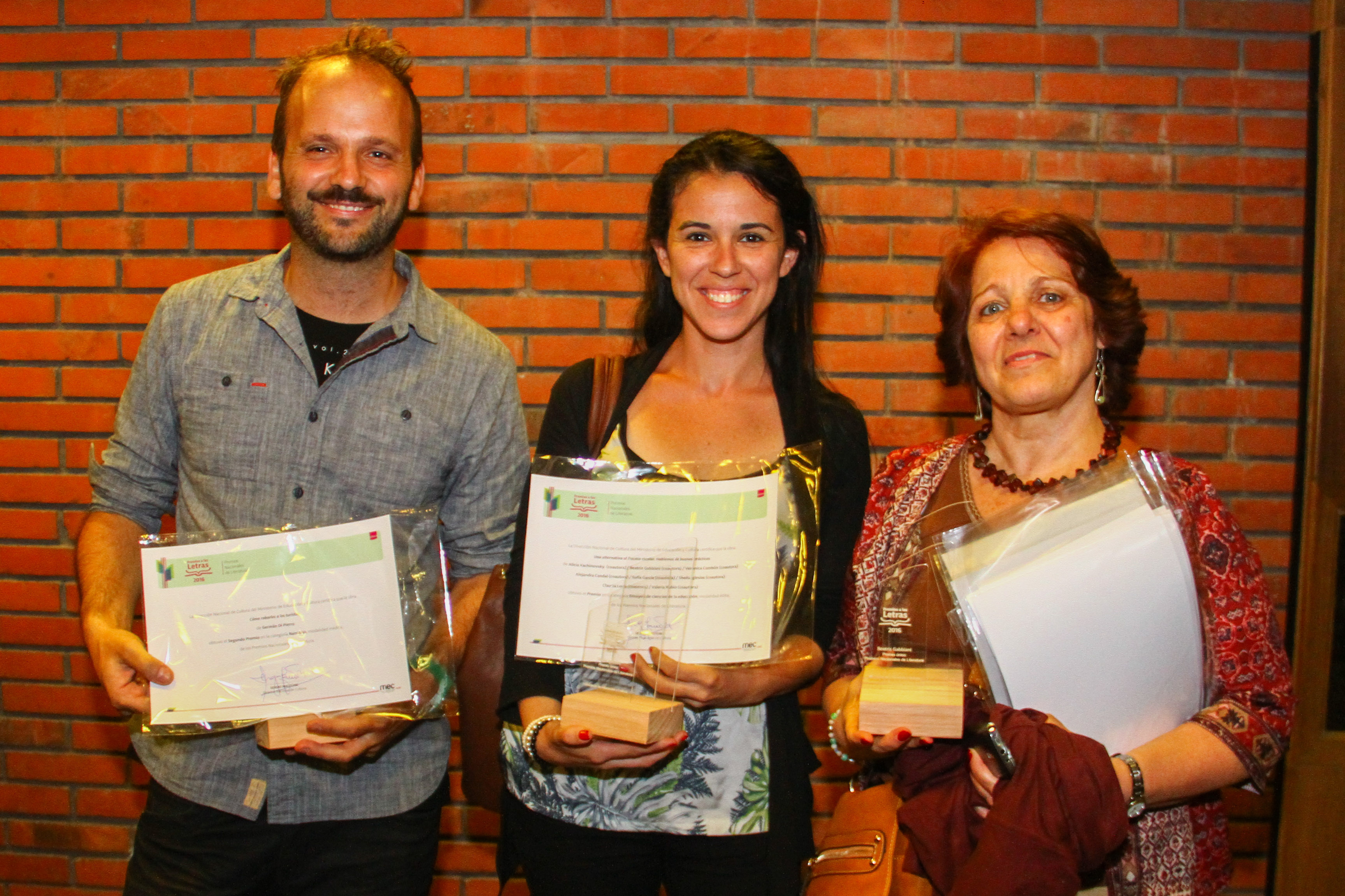 Premios a las Letras 2016