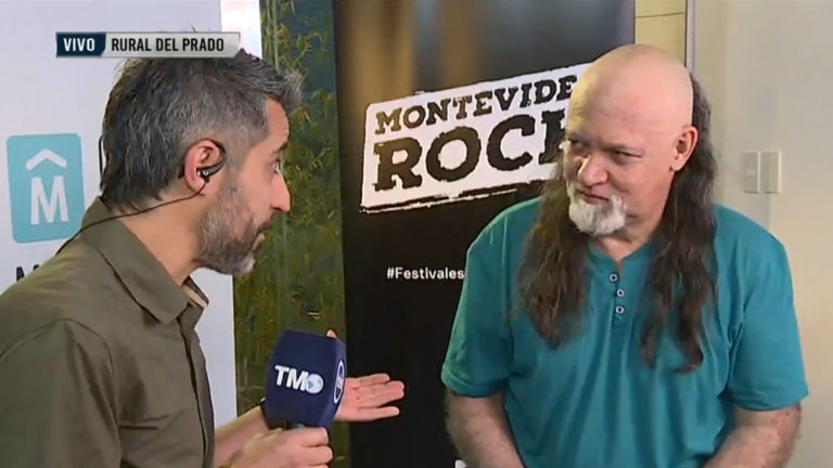 Tabaré Rivero en el Montevideo Rock 