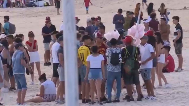 Un adolescente recibió un balazo y otro varios cortes durante una fiesta convocada en la Playa Malvín