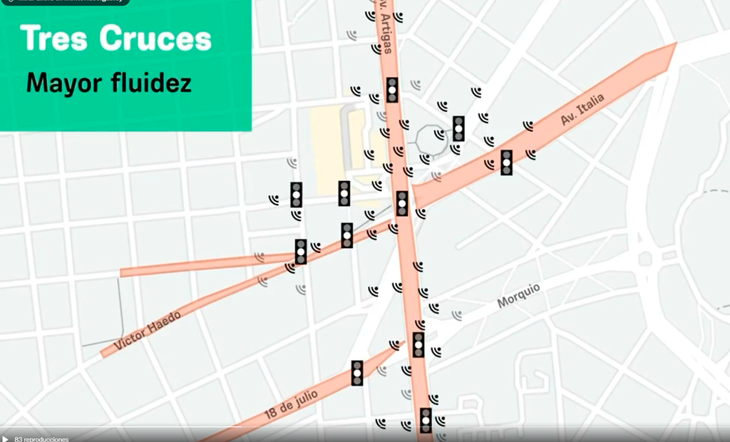 Intendencia de Montevideo planea flechar las calles 21 de Setiembre y