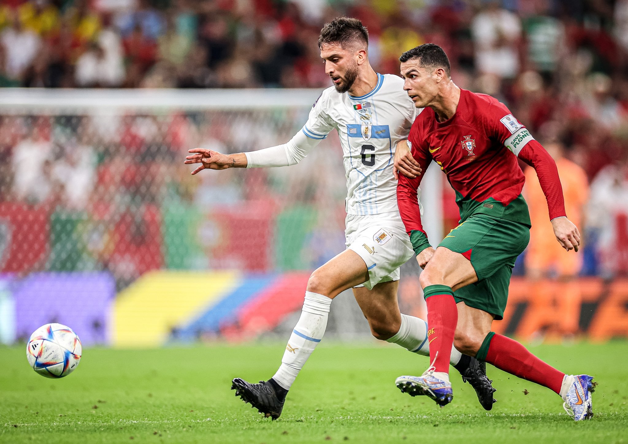 QATAR 2022: Portugal 2, Uruguay 0; entrada tardía de Suarez y