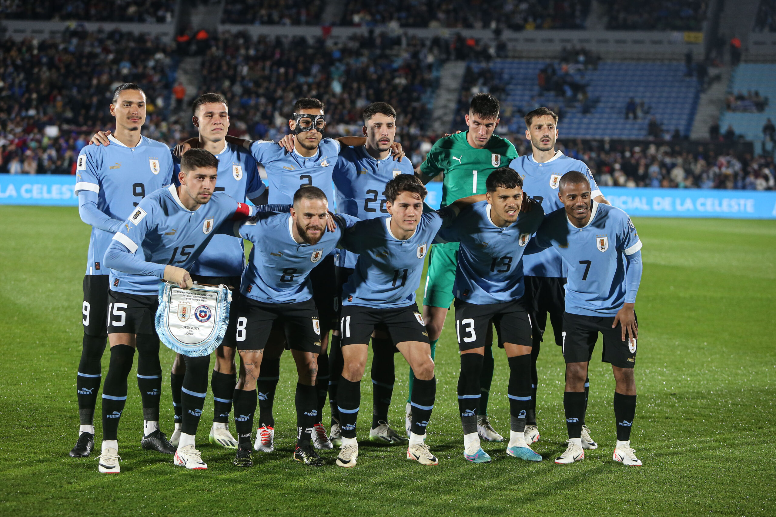 Cómo recibieron el 2023 los jugadores de la Selección Uruguaya?