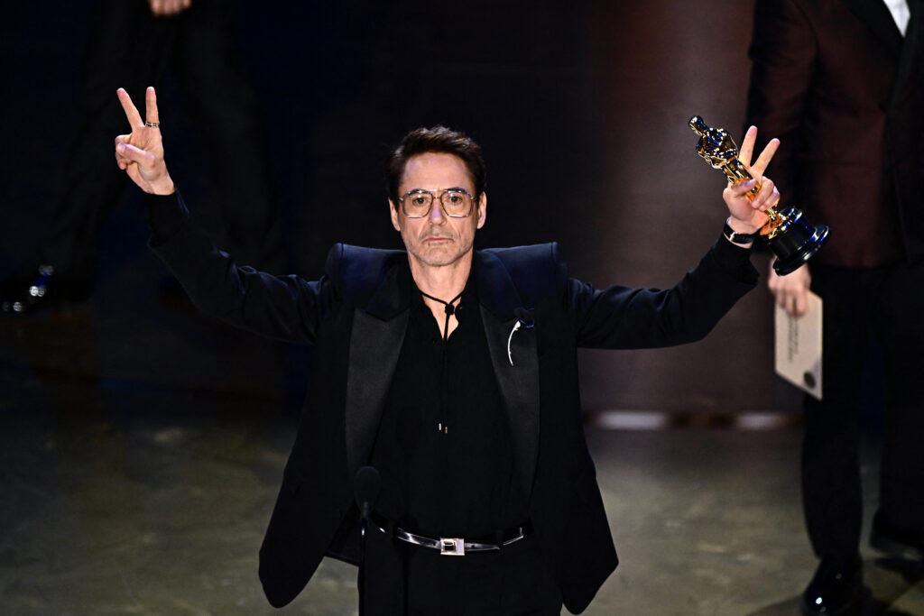 Robert Downey Jr. ganó el Oscar a mejor actor de reparto. Crédito: EFE