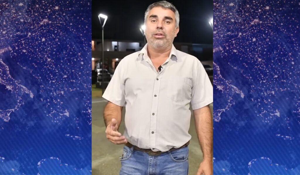 Favio Freire, exalcalde de Isidoro Noblía