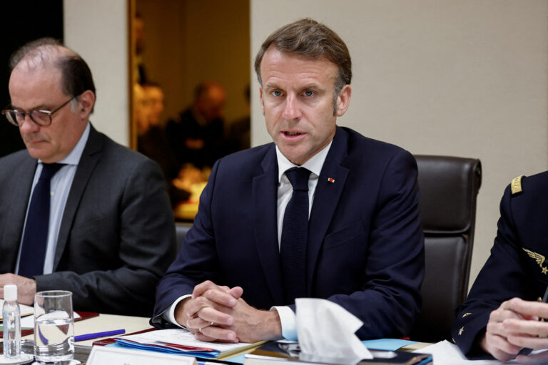 Francia reconoció el Estado de Palestina, "por la paz" entre israelíes y palestinos, dijo Macron