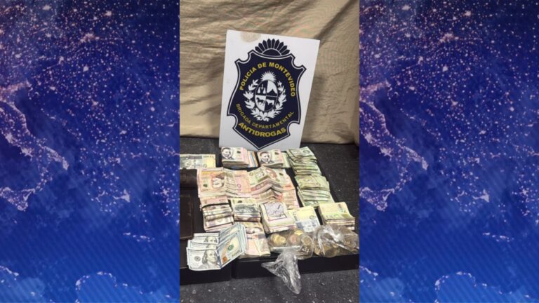 Policía incautó drogas y casi USD 2500 tras allanamientos en distintos barrios de Montevideo; detuvieron a diez personas