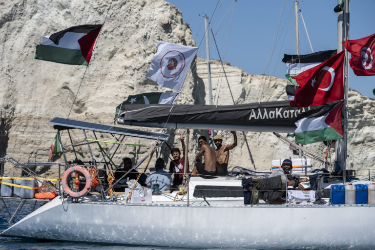 Interceptación de la Flotilla a Gaza con uruguayos a bordo