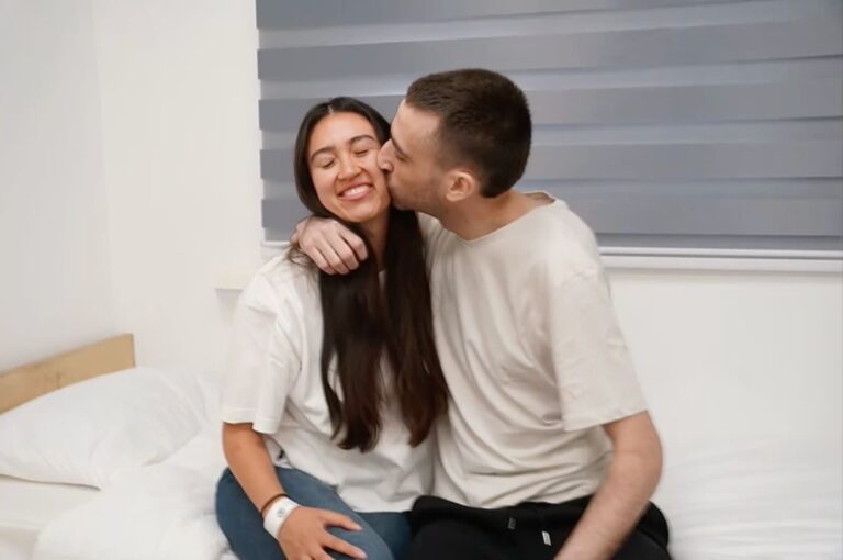 Dos años después de su separación en el festival Nova, una pareja que fue tomada como rehén por Hamás se reencontró