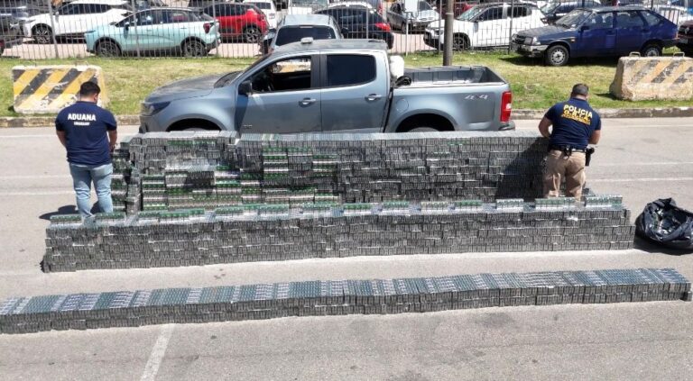 Megaoperativo entre Uruguay y Brasil desarticuló organización dedicada al contrabando de cigarrillos; incautaron $10 millones en mercadería