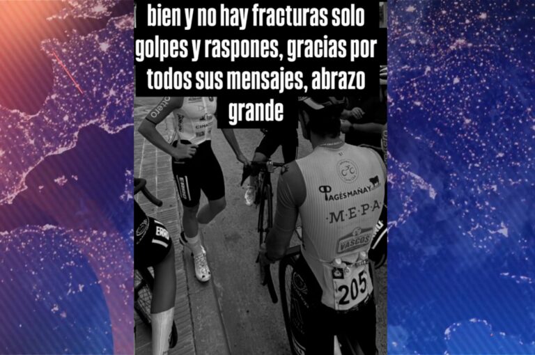 Camioneta que acompañaba a pelotón en competencia de ciclismo atropelló a varios deportistas en la ruta 12; investigan lo sucedido