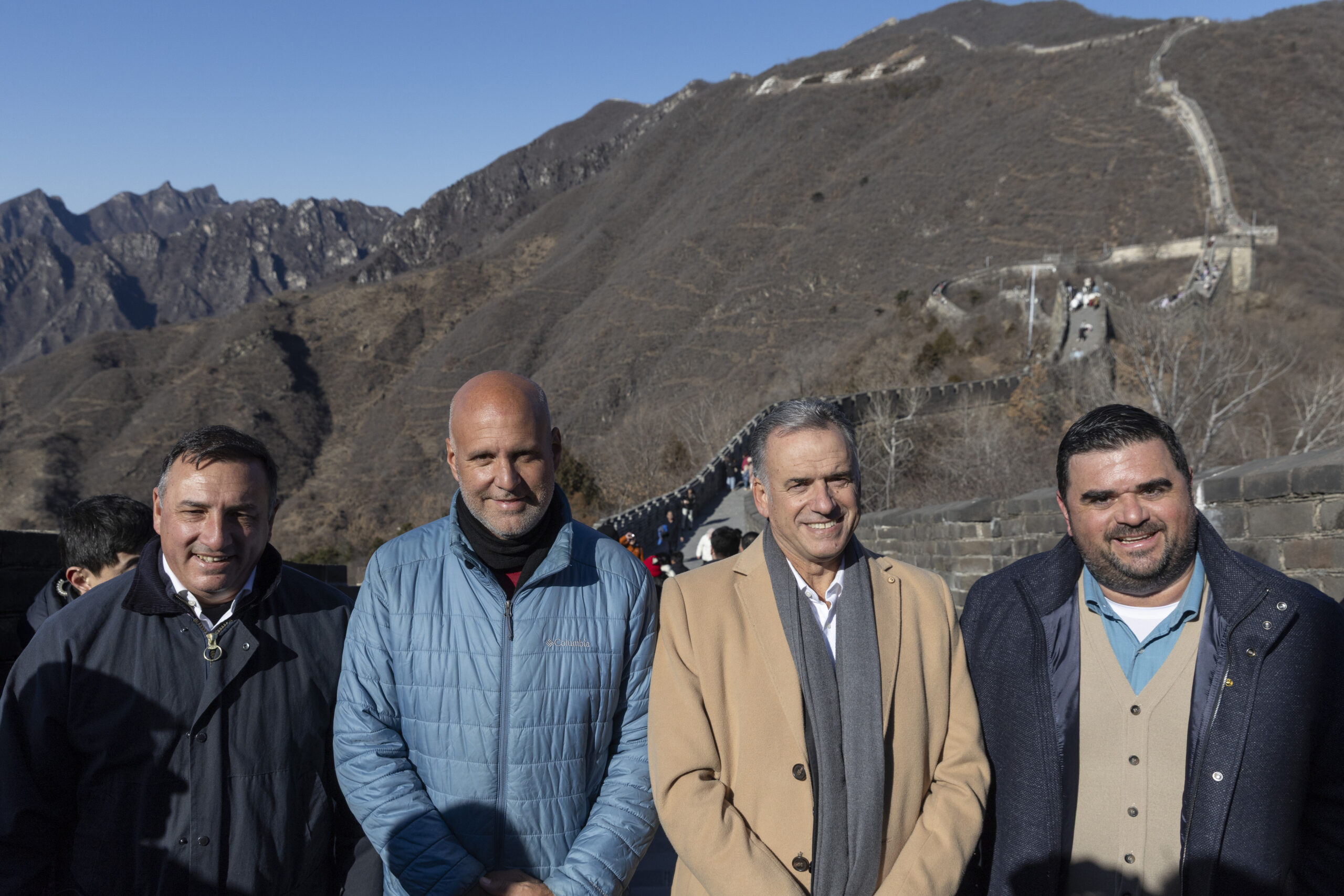 Gran Muralla. ©Camilo dos Santos Ayala-20260202CDS-0./ Uruguay / Montevideo / Presidencia ROU. Presidente de la República Oriental del Uruguay, profesor Yamandú Orsi. Misión Oficial a la República Popular China RPC, entre los días 29 de enero de 202