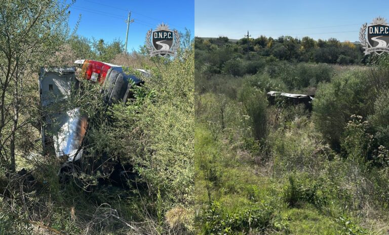 Choque por alcance entre un camión y un auto en la ruta 3 terminó con un hombre de 79 años muerto