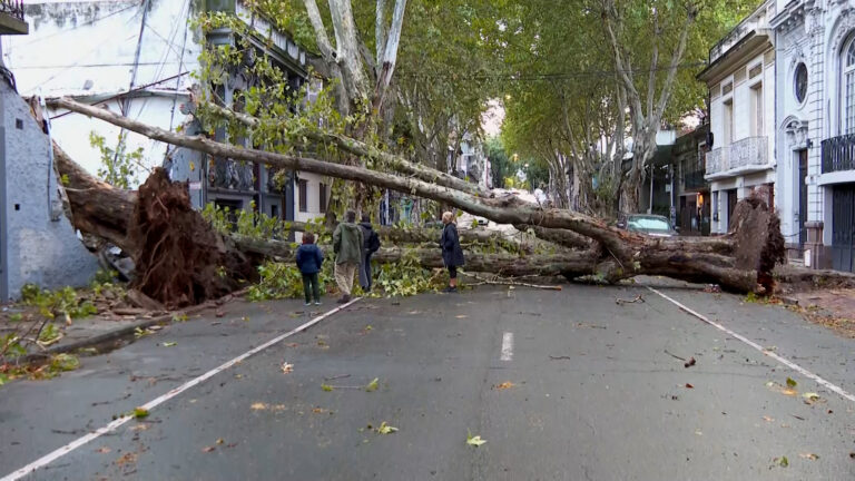 Ráfagas de viento de hasta 111 km/h y lluvias que superaron los 100 milímetros: lo que dijo Inumet sobre el ciclón extratropical