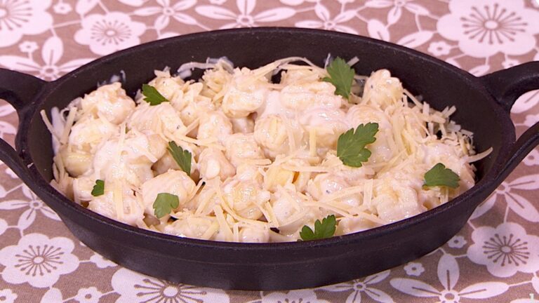 Ñoquis de queso de Carmen